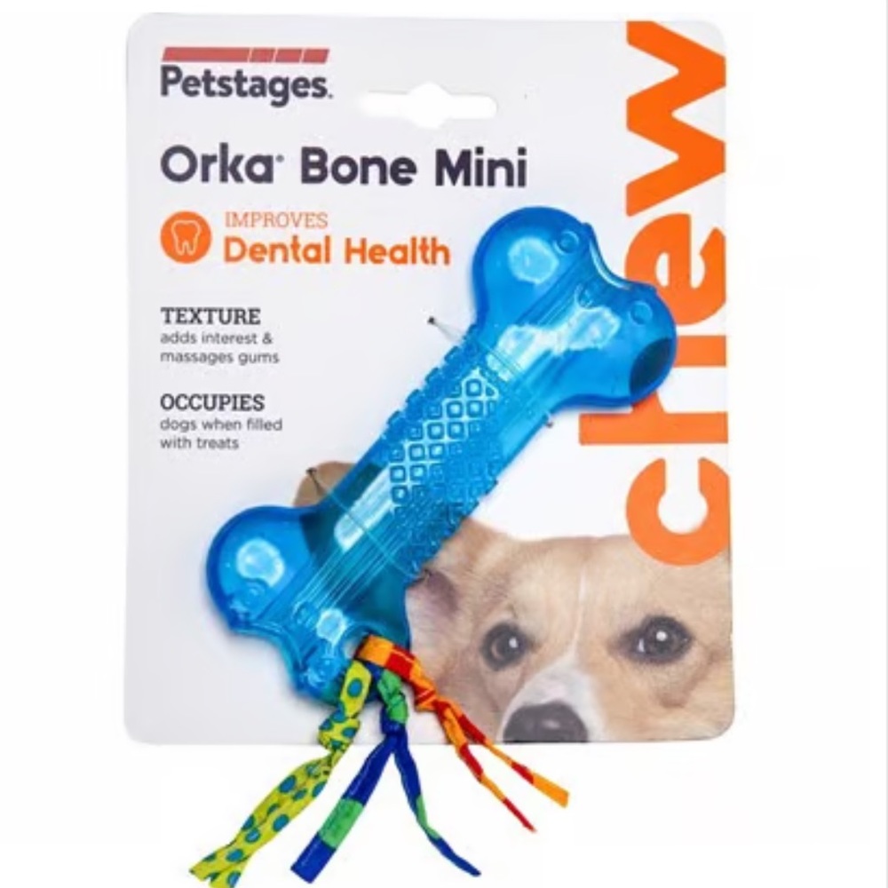 NEW Small Dog/Puppy Petstages Orka Bone Mini